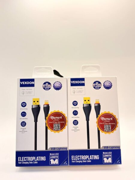 VEXOON ELECTROPLATING Fast Charging Data Cable (USB to Lightning)